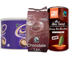 Fairtrade Hot Chocolate for your Business & Office