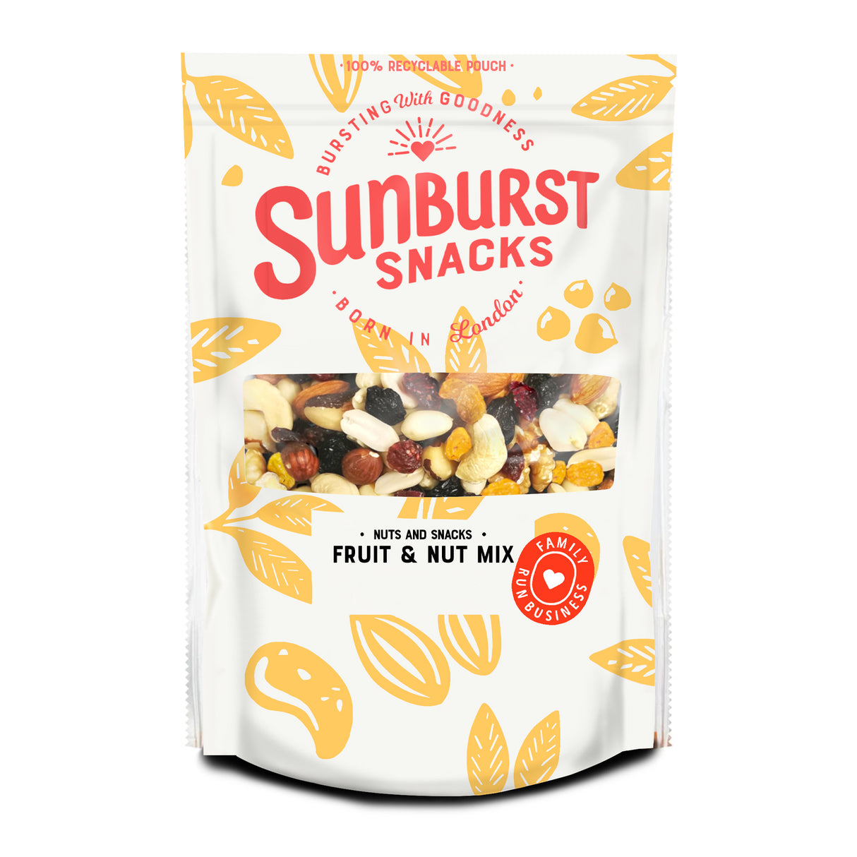 SUNBURST FRUIT & NUT MIX (60g) x 14