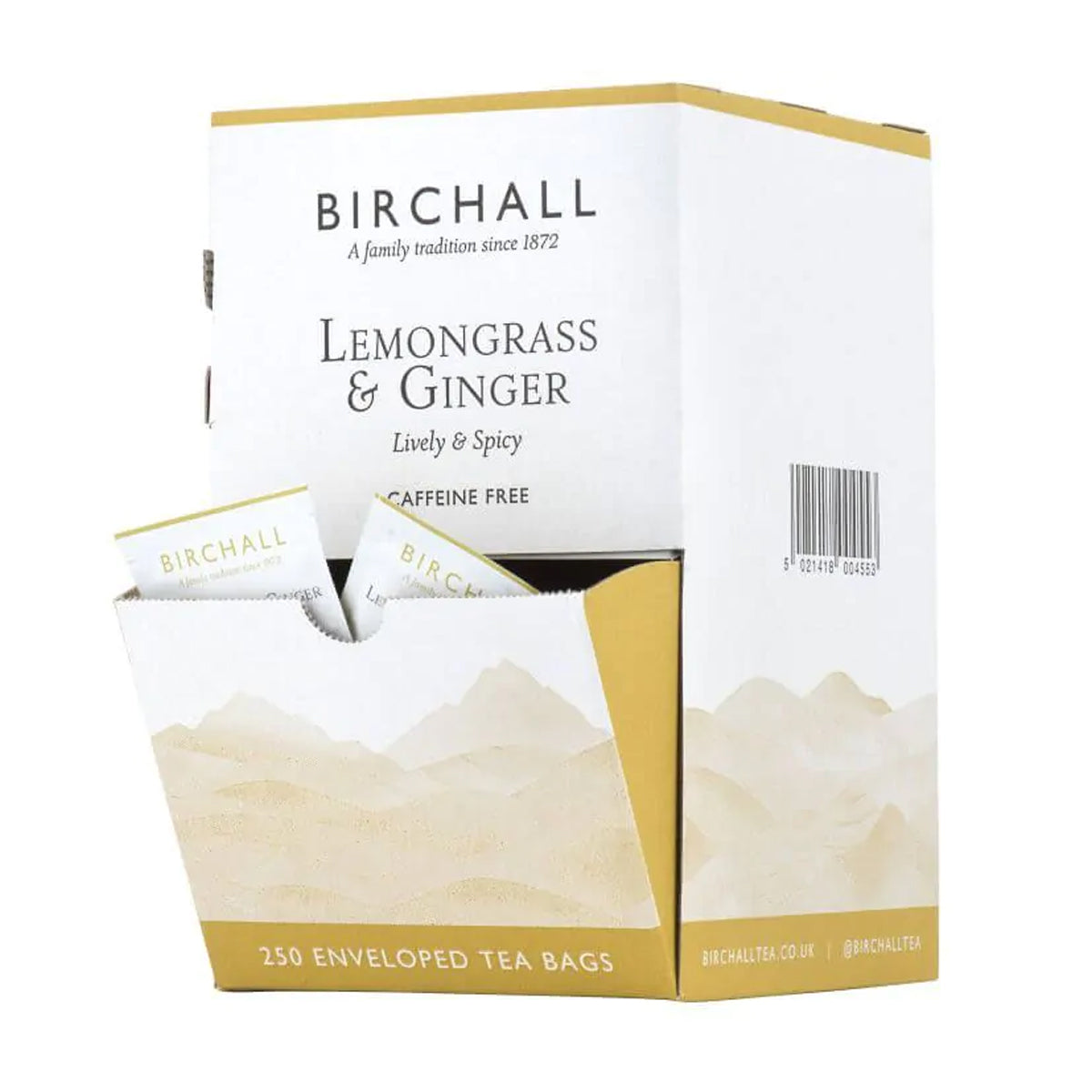 BIRCHALL LEMONGRASS & GINGER ENV PLANT BASED TEA BAG (250 bags)