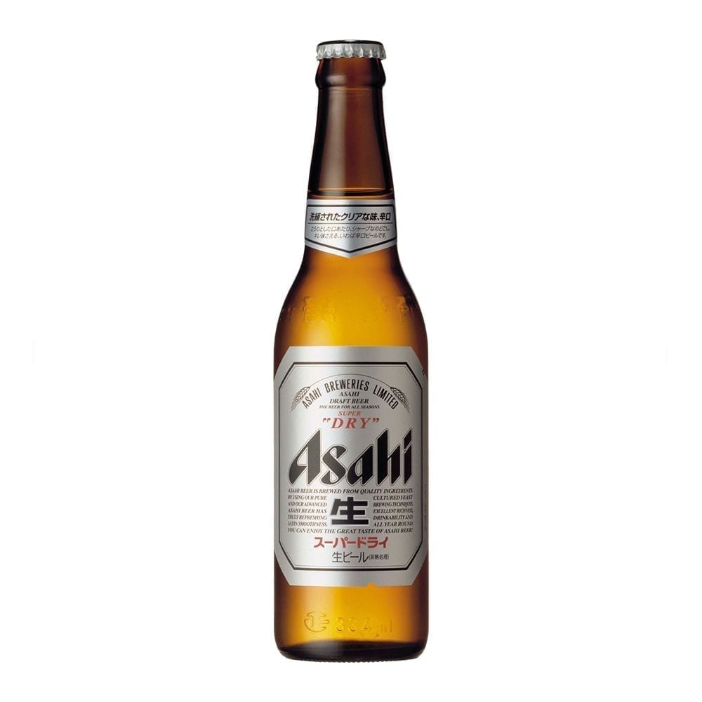 ASAHI SUPER DRY BOTTLES (330ml) x 24