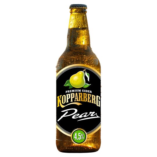 KOPPARBERG PEAR CIDER GLASS BOTTLES (500ml) x 15