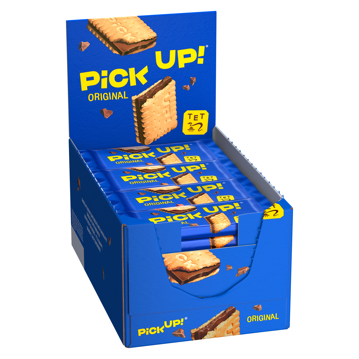 BAHLSEN PICK UP! CHOCOLATE BISCUITS (28g MINI PACKS) x 24