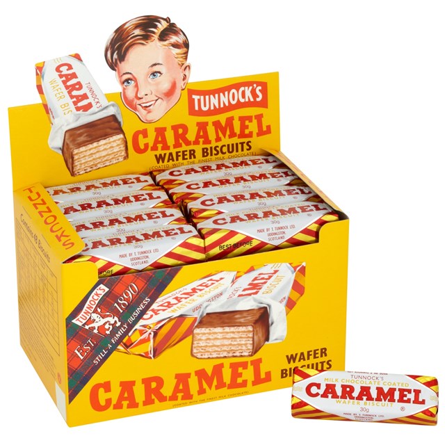 TUNNOCKS CARAMEL WAFERS (48-pack)