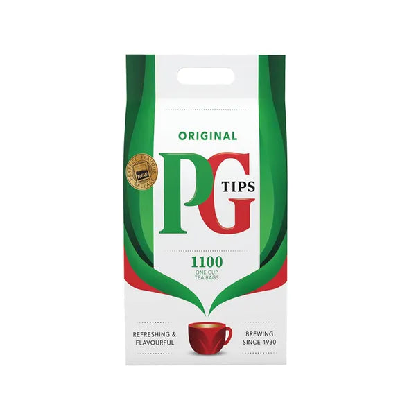 PG TIPS ONE CUP SQUARE TEA BAGS (1100 bags)