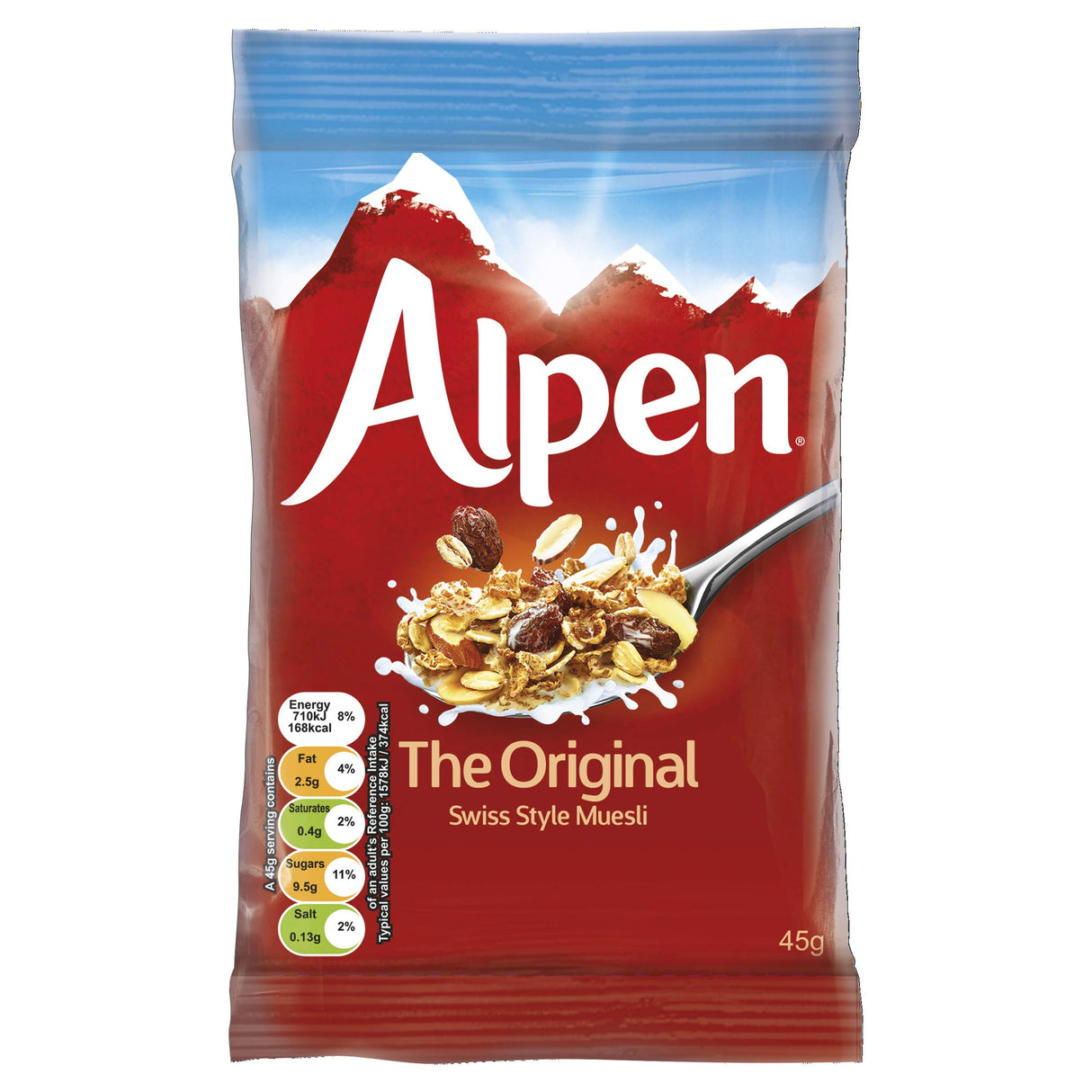 ALPEN ORIGINAL MUESLI SACHETS (50g) x 30