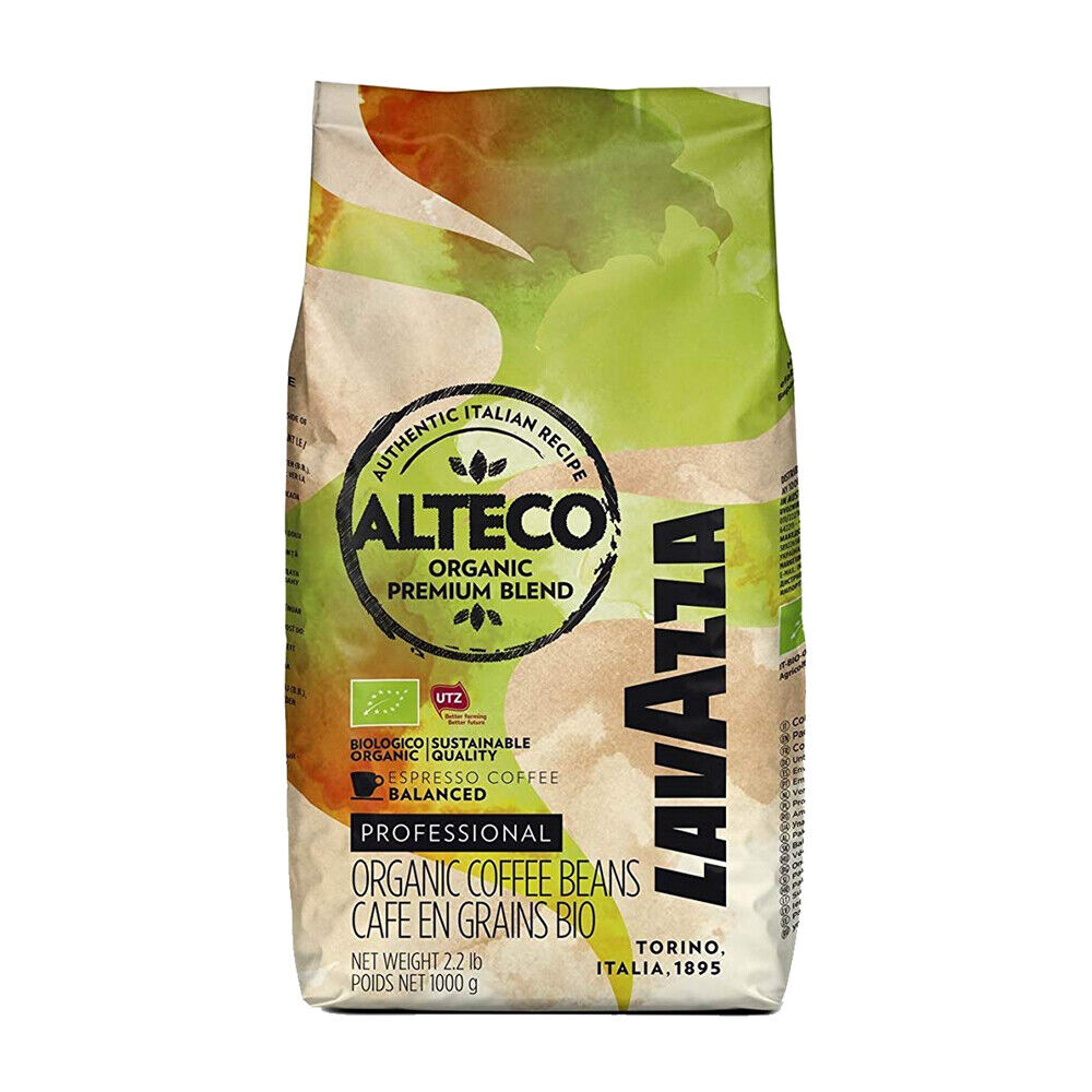 LAVAZZA ALTECO ORGANIC BEANS (1kg) x 6