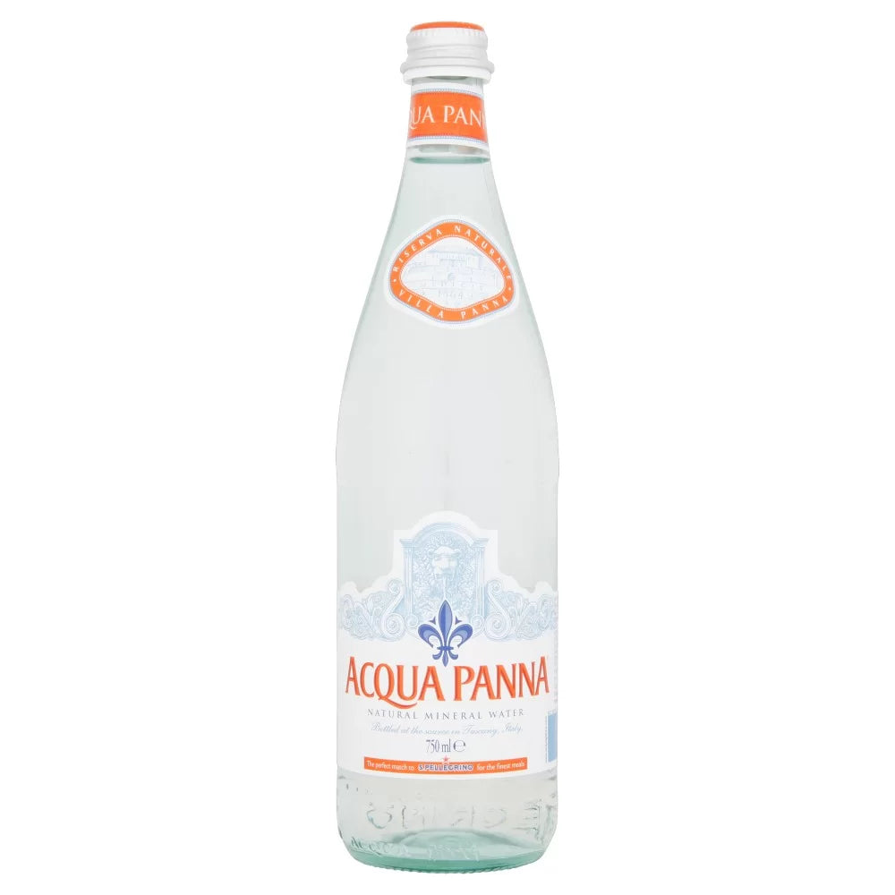 ACQUA PANNA STILL GLASS BOTTLES (750ml) x 12