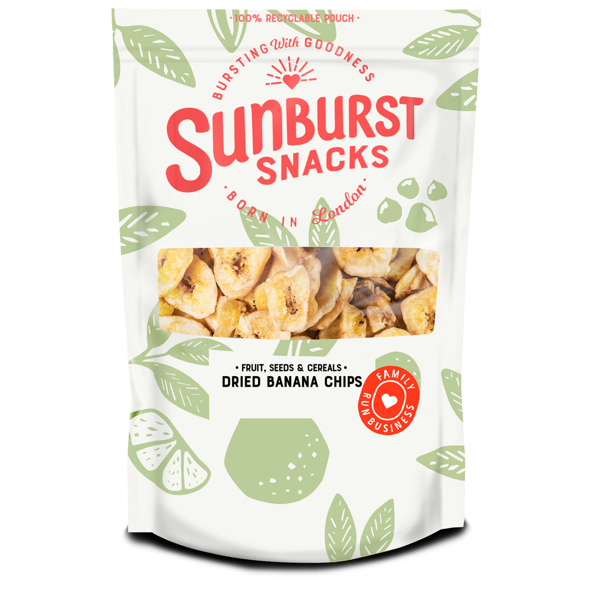 SUNBURST BANANA CHIPS (120g) x 12