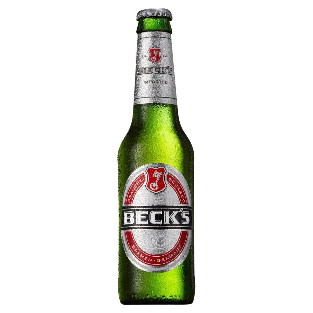 BECK'S BEER - GLASS BOTTLES (275ml) x 24