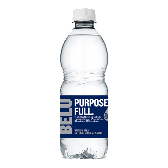 BELU MINERAL WATER STILL - PLASTIC BOTTLES (500ml) x 24