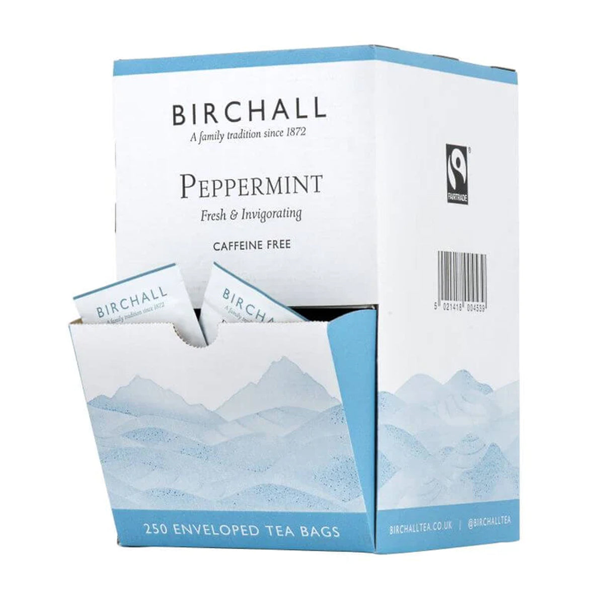 BIRCHALL PEPPERMINT ENV PLANT BASED TEA BAGS (250 bags)