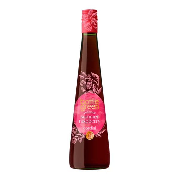 BOTTLEGREEN SUMMER RASPBERRY CORDIAL (500ml)