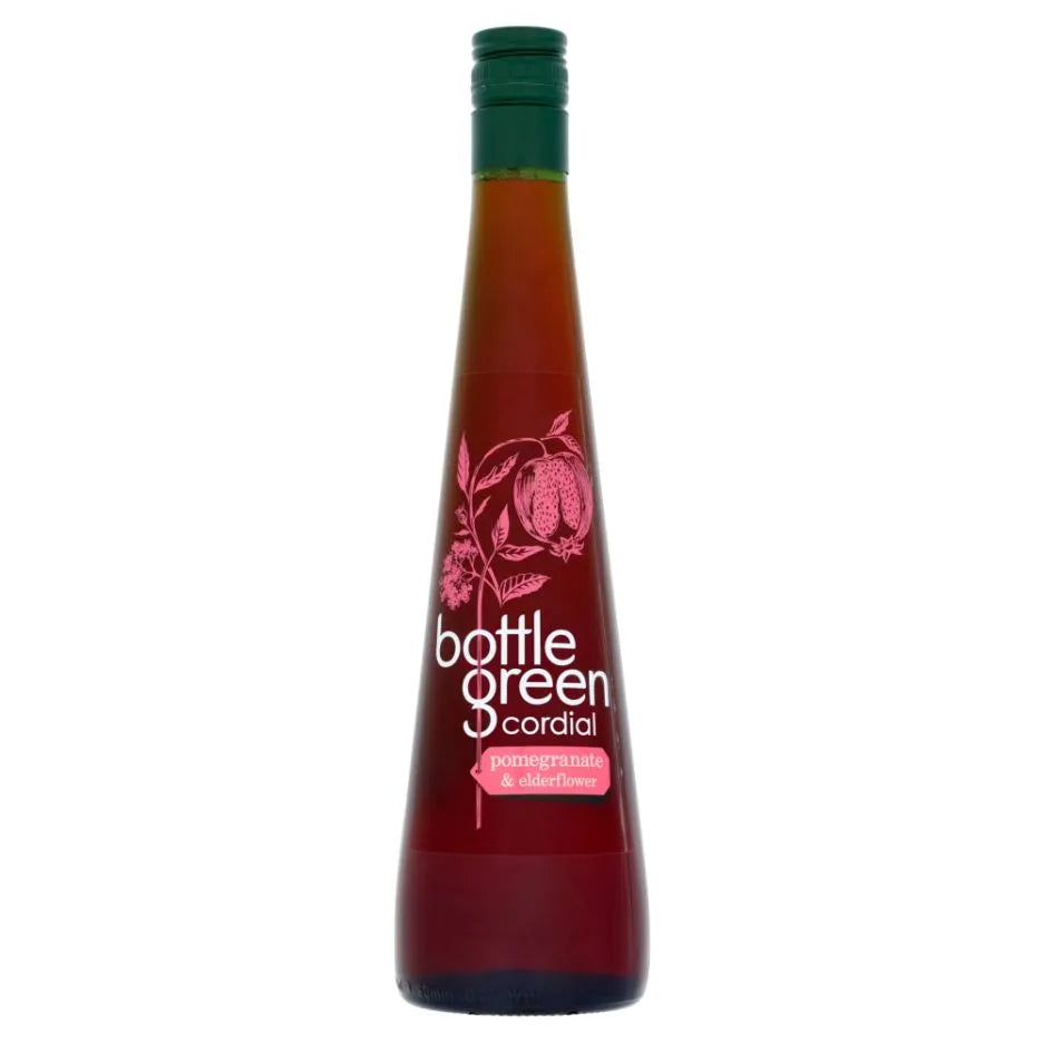 BOTTLEGREEN POMEGRANATE & ELDER FLOWER CORDIAL (500ml)