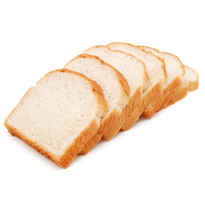 WHITE THICK SLICED LOAF OF BREAD