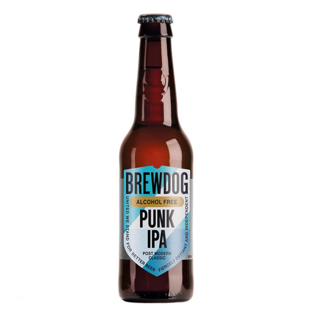 BREWDOG ALCOHOL FREE PUNK BEER BOTTLES (330ml) x 12