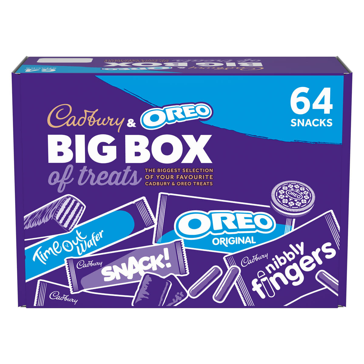 CADBURY & OREO BIG BOX OF TREATS / BULK BOX x 64