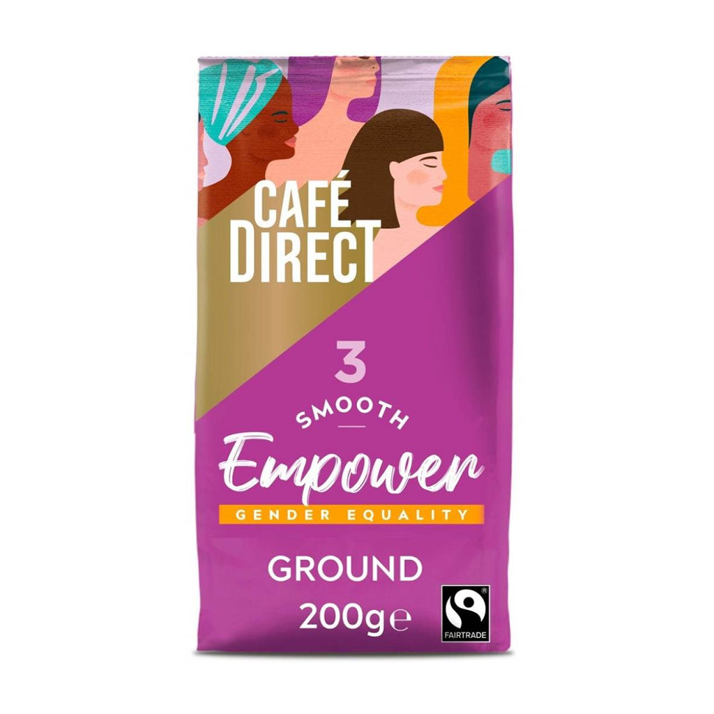 CAFEDIRECT FAIRTRADE R&G SMOOTH ROAST FILTER COFFEE (200g) x 6