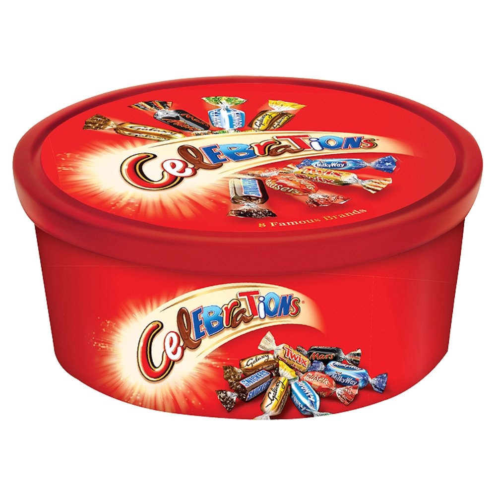 CELEBRATIONS TUB (550g) x 1