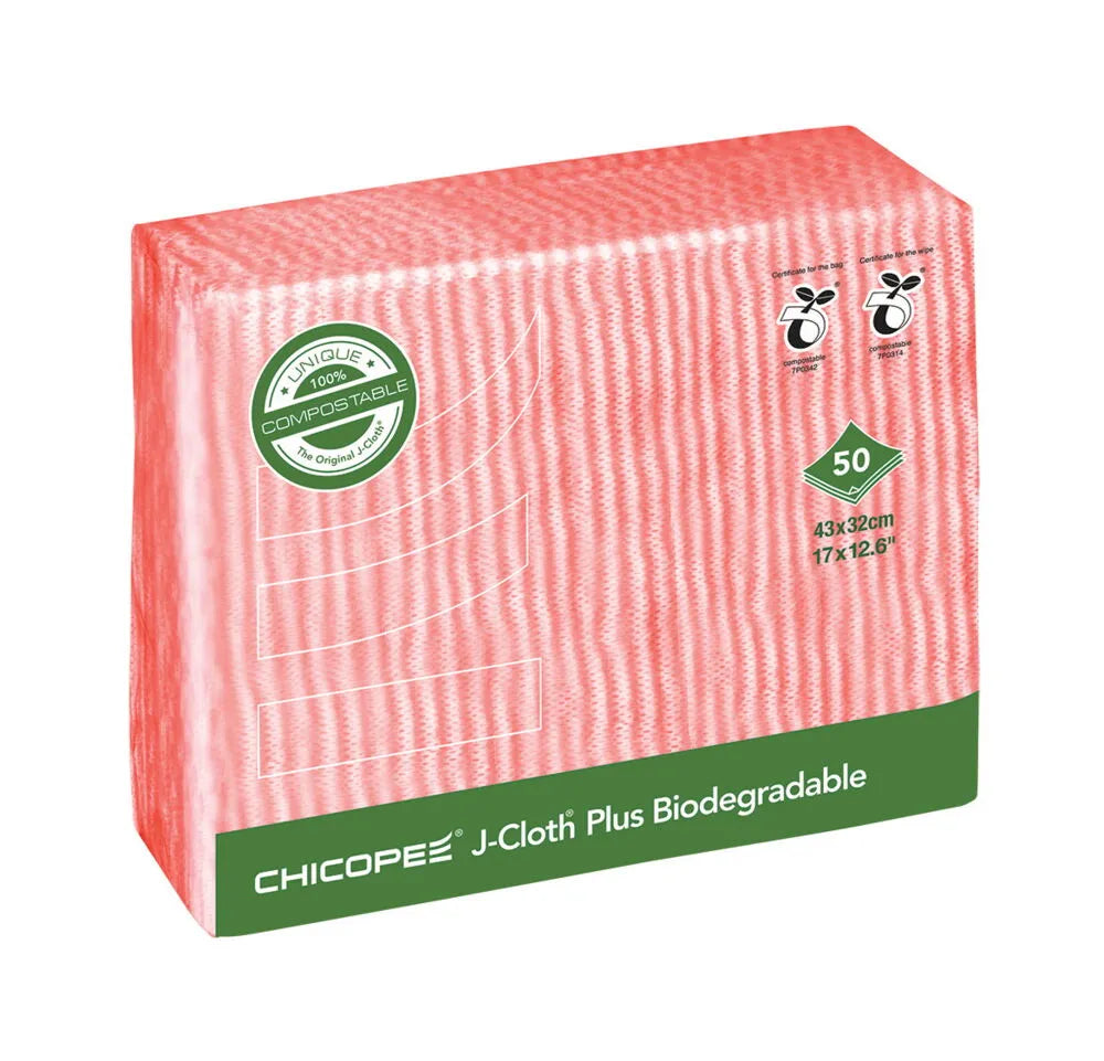 CHICOPEE J-CLOTH LAVETTE SUPER (HEAVY DUTY) PINK x 50