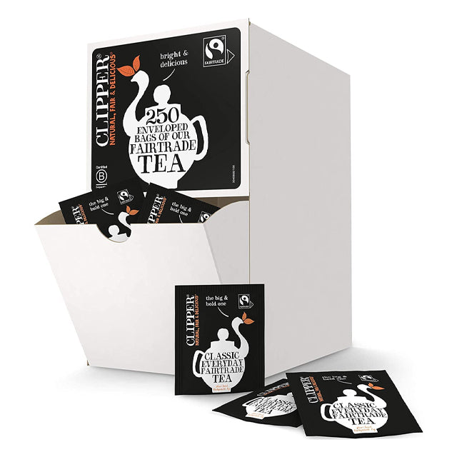 CLIPPER EVERYDAY TEA ENVELOPED & TAGGED (250 bags)