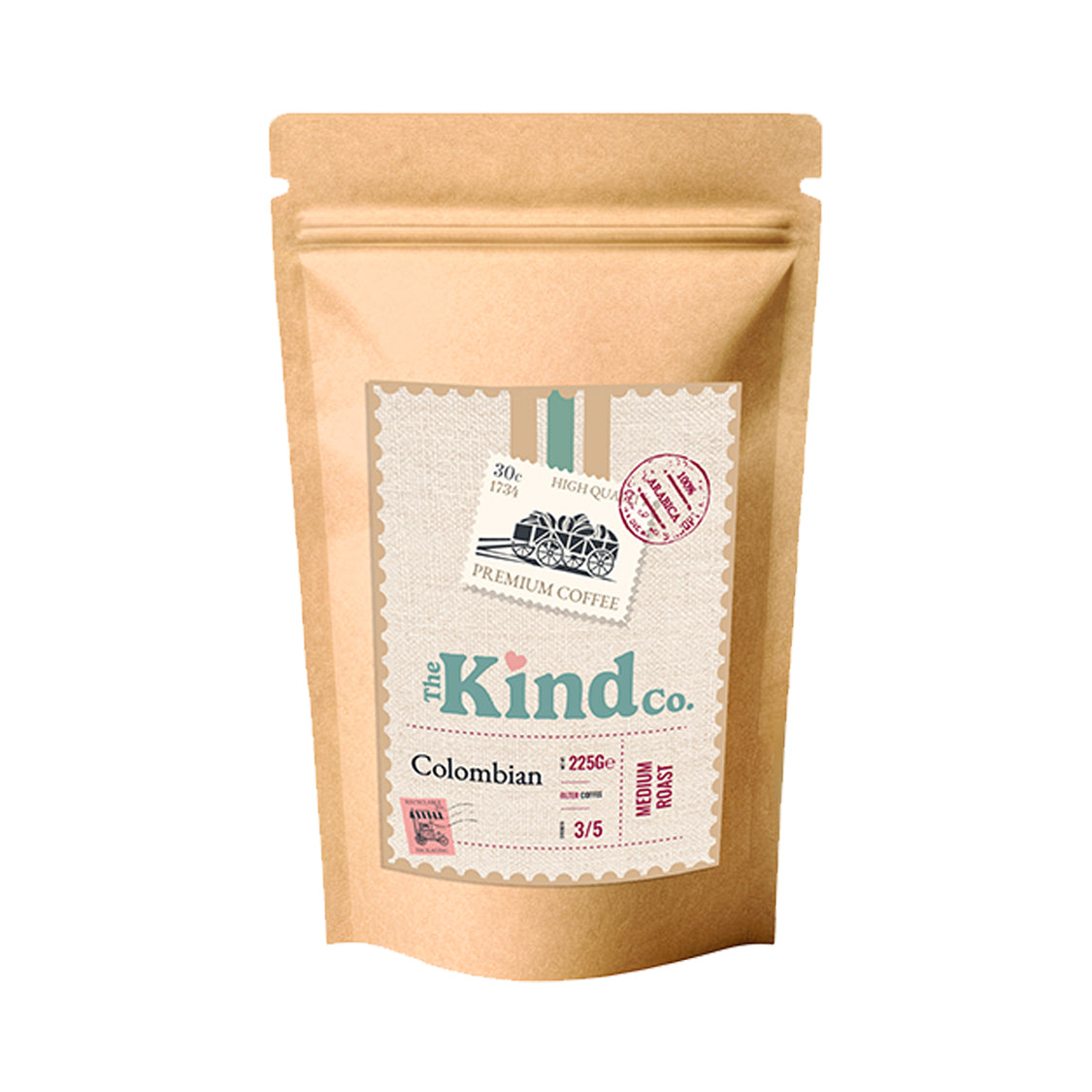 THE KIND CO COLOMBIAN FILTER COFFEE (225g) x 24