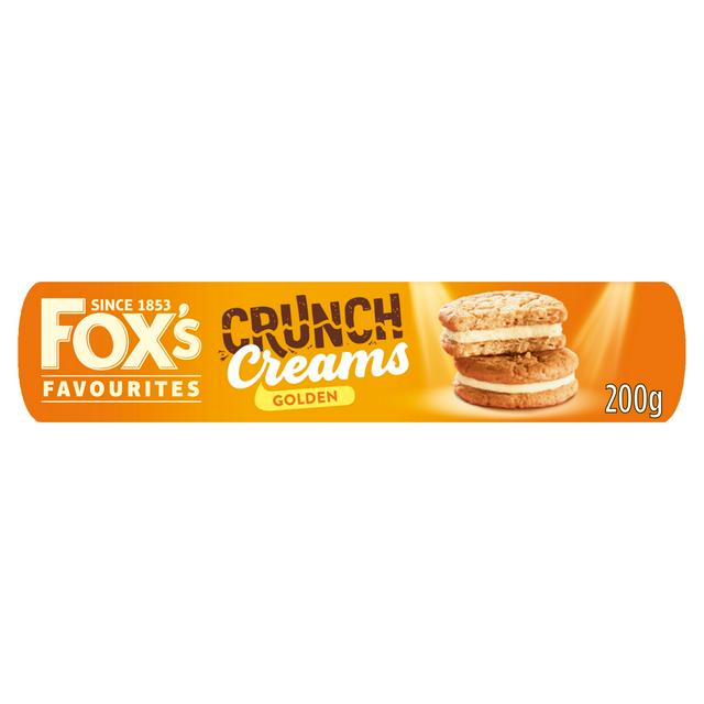 FOXS GOLDEN CREAM CRUNCH BISCUITS (200g) x 16