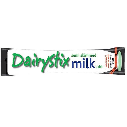 DAIRYSTIX SEMI-SKIMMED UHT MILK PORTIONS x 240