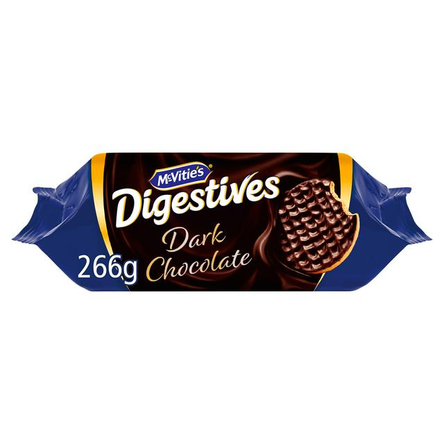 DARK CHOCOLATE MCVITIES DIGESTIVES (266g) x 12