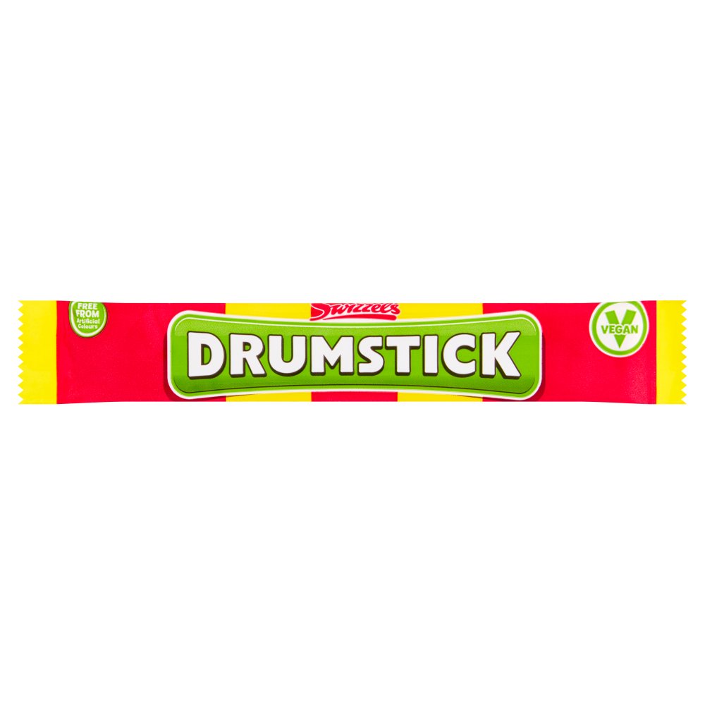 SWIZZELS DRUMSTICK ORIGINAL RASPBERRY & MILK CHEW BAR (18g) x 60