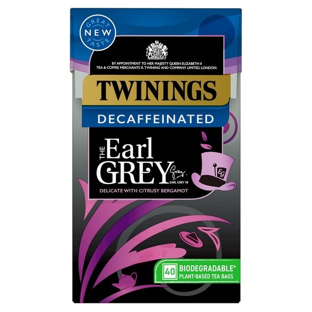 TWINING'S EARL GREY DECAFF (40 bags)