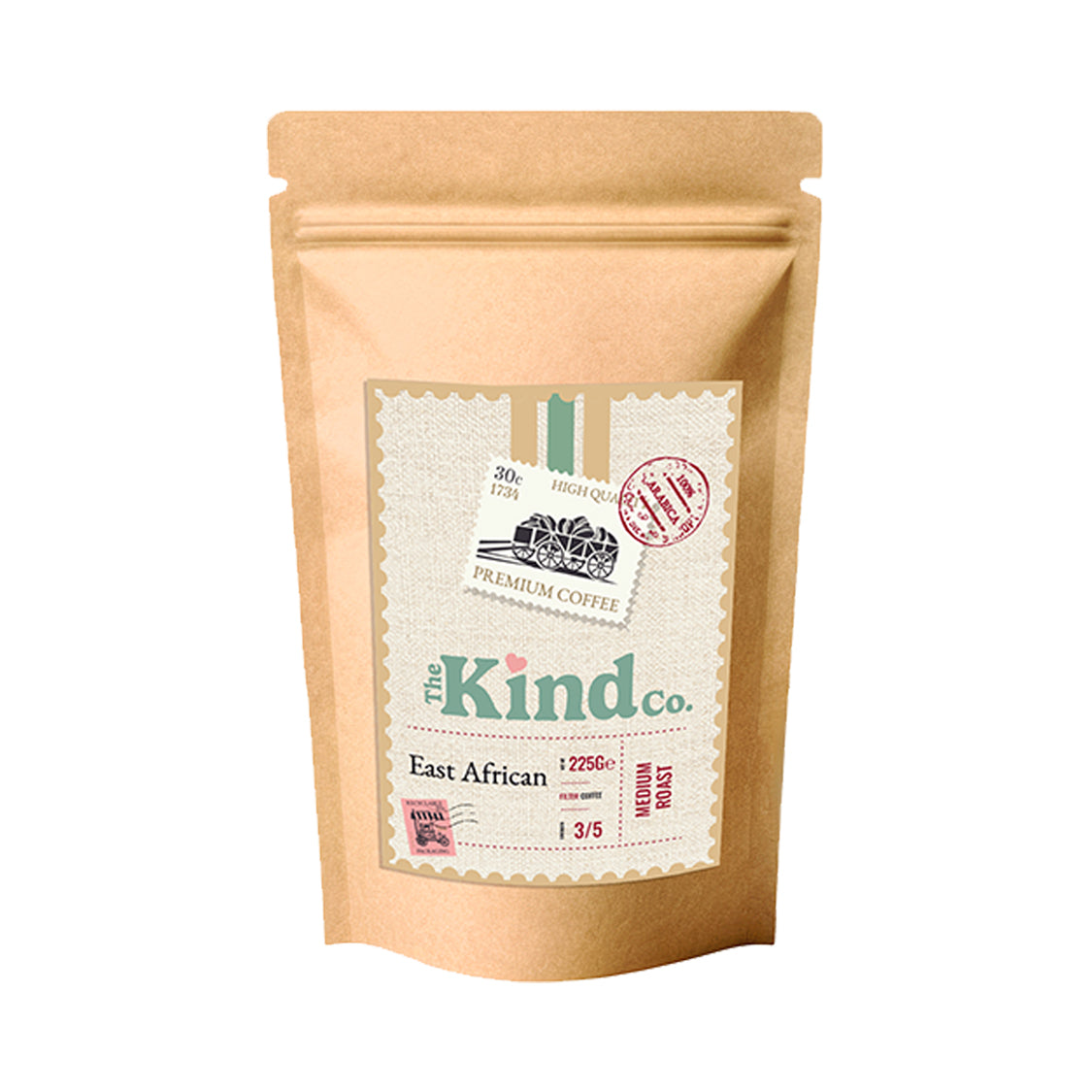 THE KIND CO EAST AFRICAN FILTER COFFEE (225g) x 24