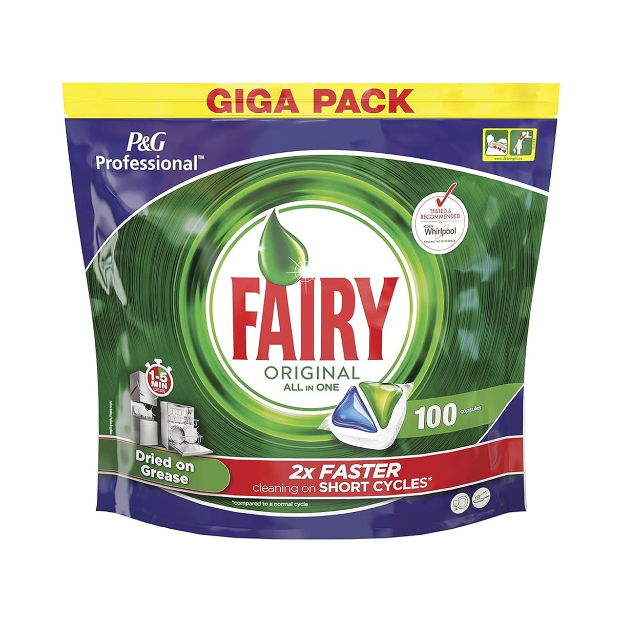 FAIRY LIQUID AIO DISHWASHER TABLETS x 100