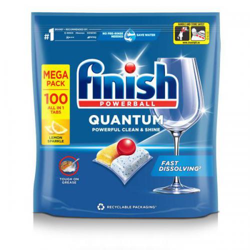 FINISH QUANTUM ALL IN ONE DISHWASHER TABLETS x 100