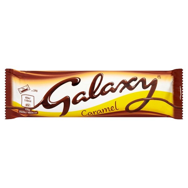 GALAXY CARAMEL BARS (48g) x 24