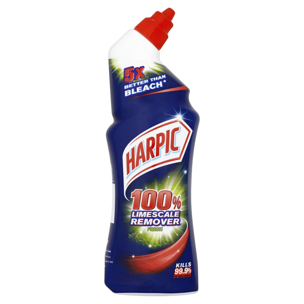 HARPIC TOILET CLEANER WITH LIMESCALE REMOVER (750ml) x 6