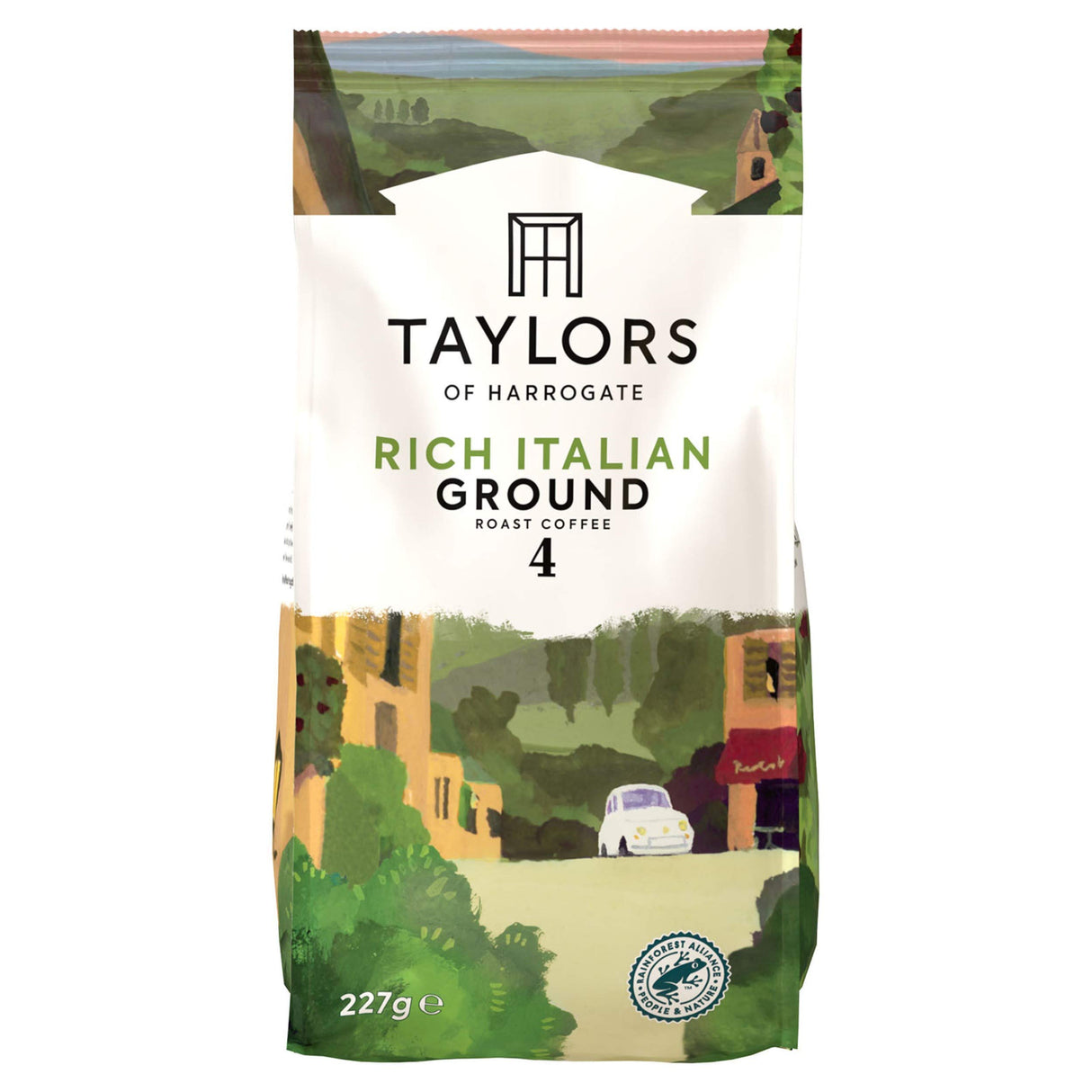 TAYLORS OF HARROGATE RICH ITALIAN COFFEE (227g) x 6