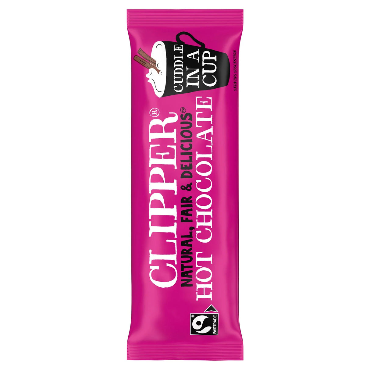 CLIPPER FAIRTRADE INSTANT HOT CHOCOLATE STICKS (28g) x 100