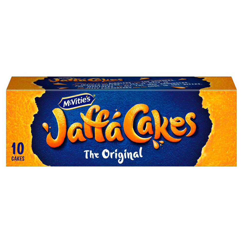 McVITIE'S JAFFA CAKES ORIGINAL RETAIL PACK (10-pack) x 12