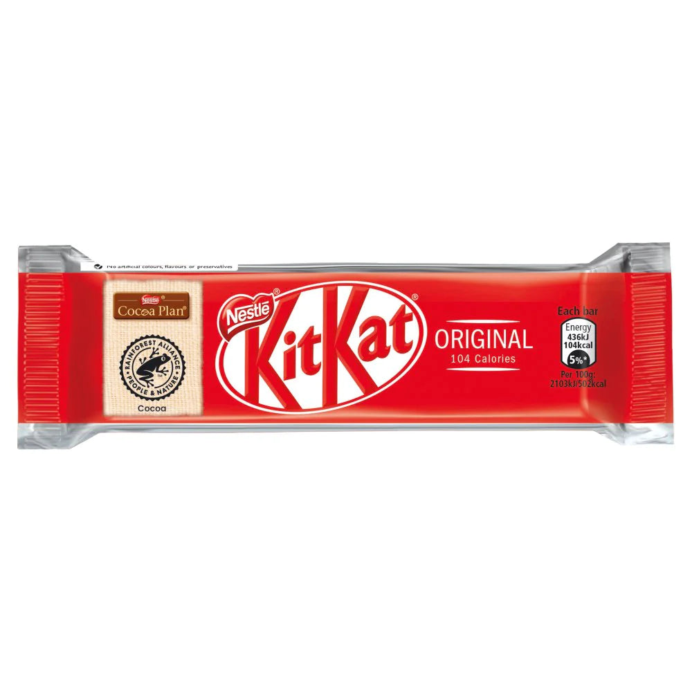 NESTLÉ KIT KAT 2 FINGER MILK CHOCOLATE (21g) x 72 – Zepbrook