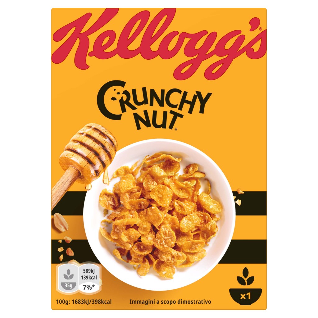 KELLOGG'S CRUNCHY NUT (300g) x 10