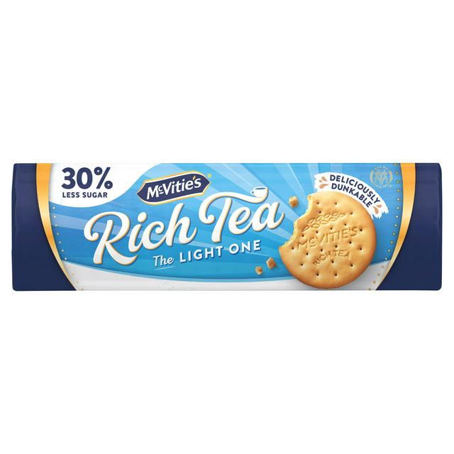 MCVITIE'S LIGHTER RICH TEA BISCUITS (300g) x 18