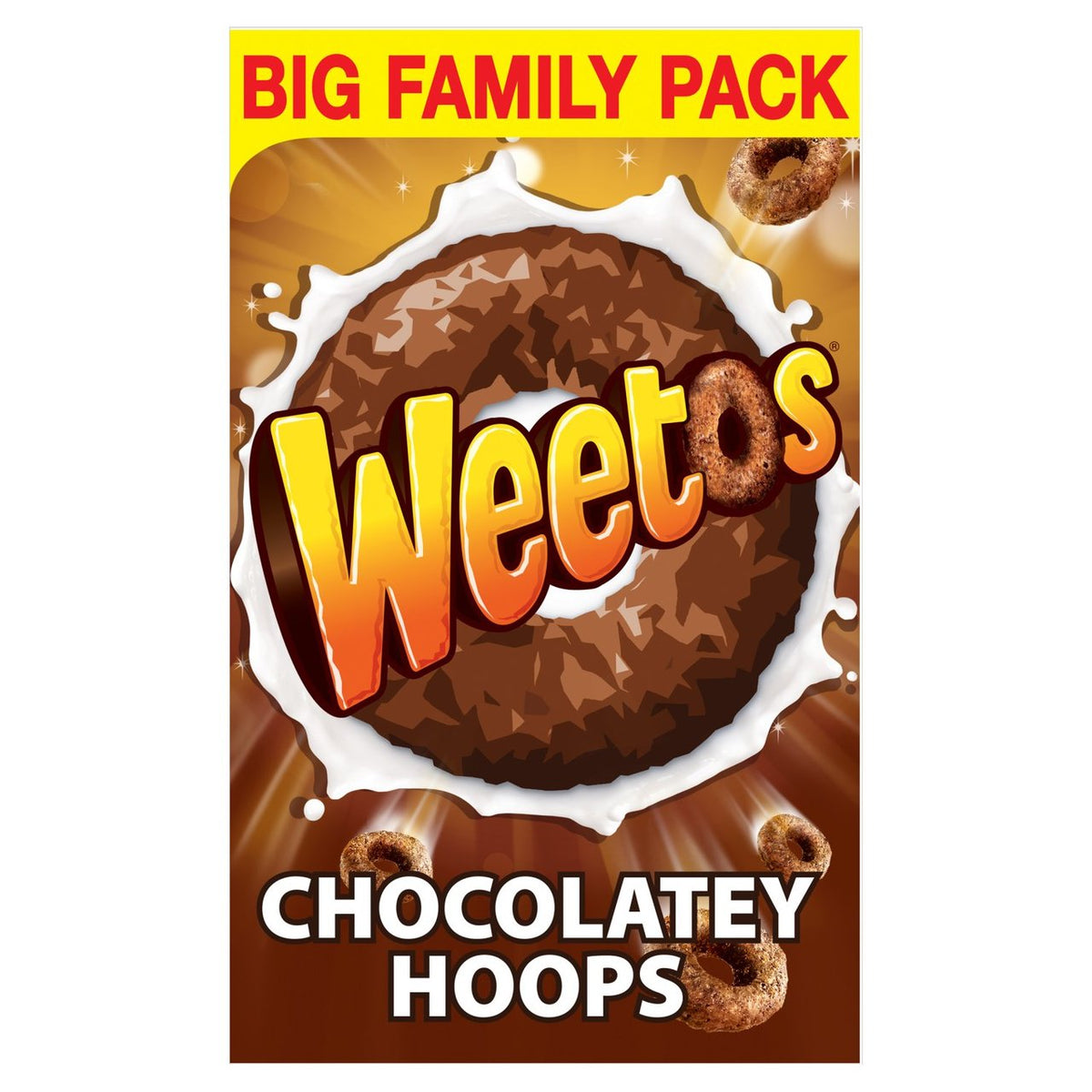 WEETOS CHOCOLATEY HOOPS CEREAL (500g) x 8 – Zepbrook