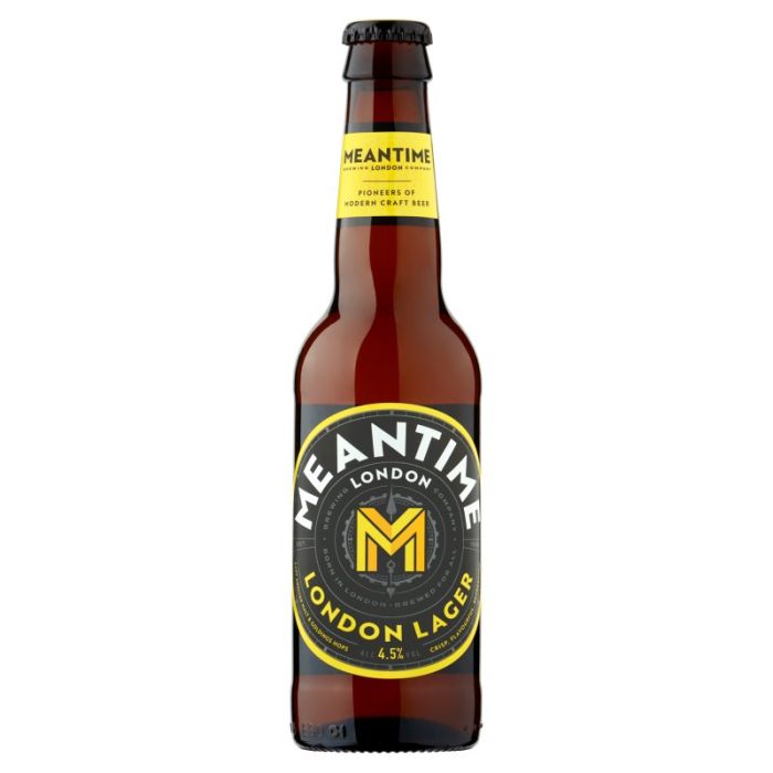 MEANTIME LONDON LAGER NRB (330ml) x 24 – Zepbrook