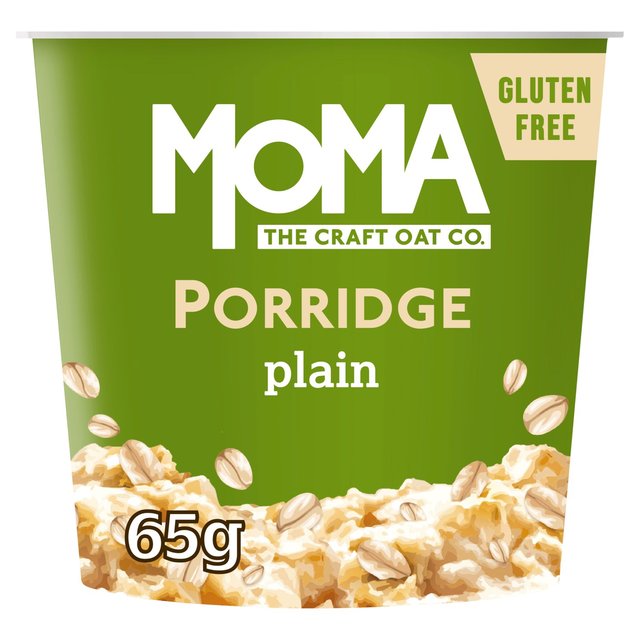 MOMA PLAIN INSTANT PORRIDGE POTS (65g) x 12 – Zepbrook