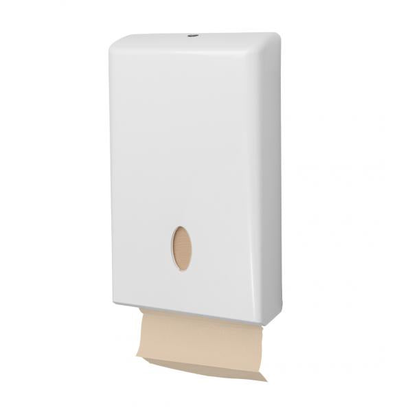 FIG COMPACT HAND TOWEL DISPENSER WHITE ABS