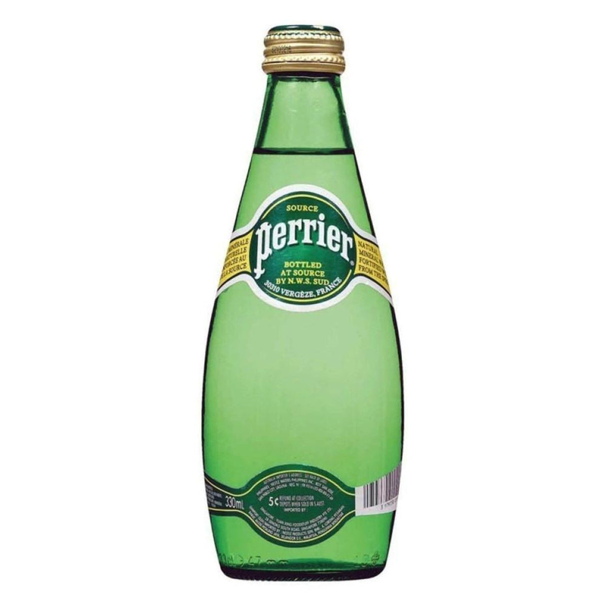 PERRIER WATER MEDIUM GLASS (330ml) x 24