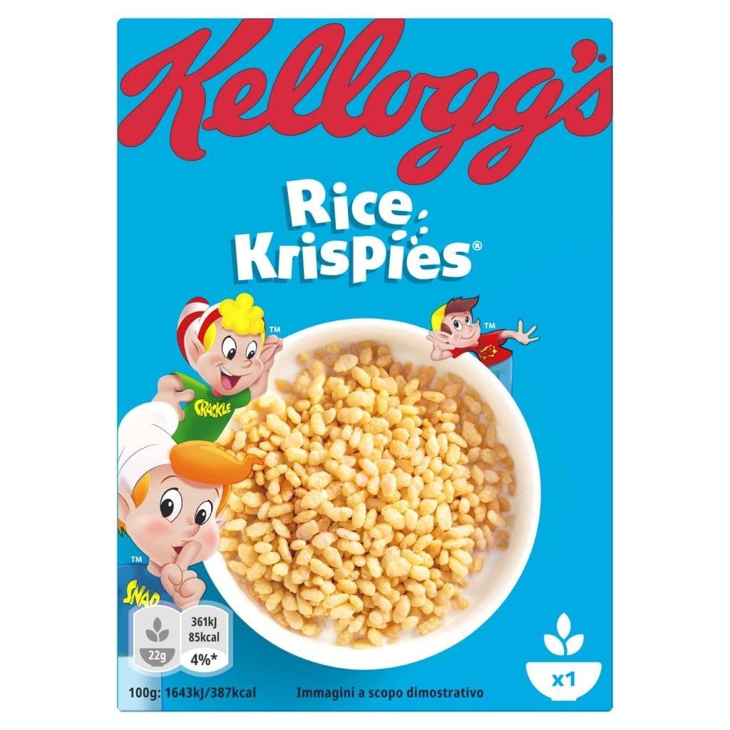 KELLOGG'S RICE KRISPIES INDIVIDUAL PORTIONS (22g) x 40