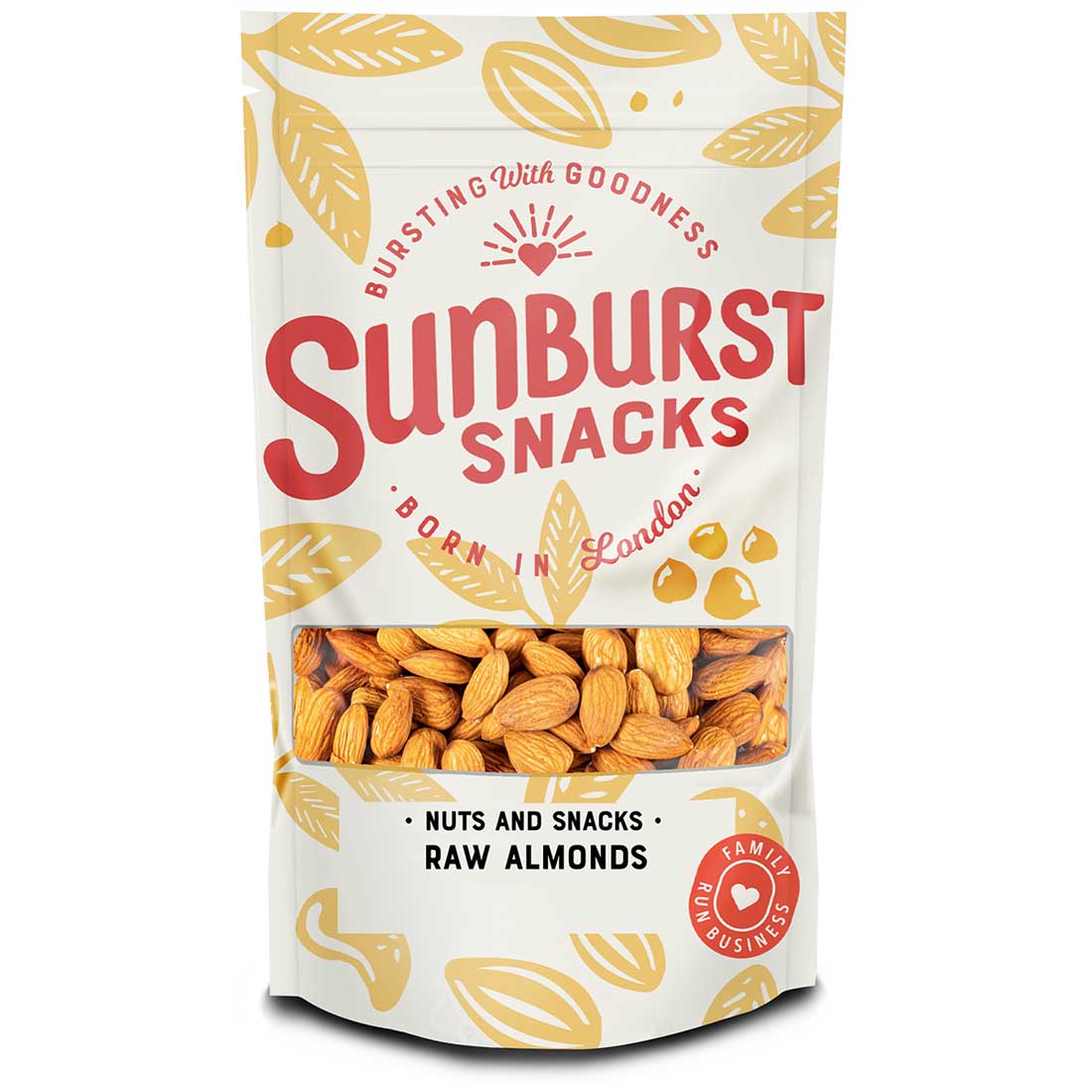 SUNBURST RAW ALMONDS (60g) x 14