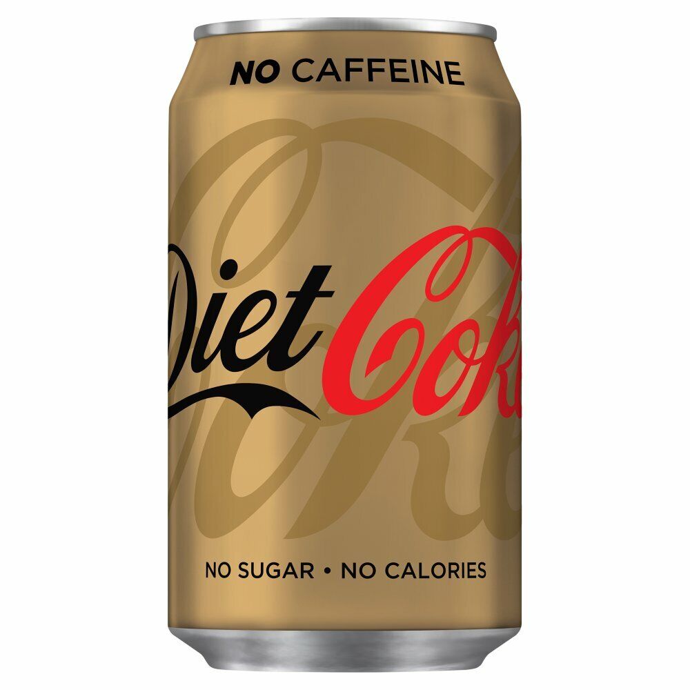 DIET COKE CAFFEINE FREE CANS (330ml) x 24