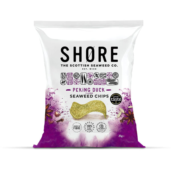 SHORE PEKING DUCK SEAWEED CHIPS (25g) x 14